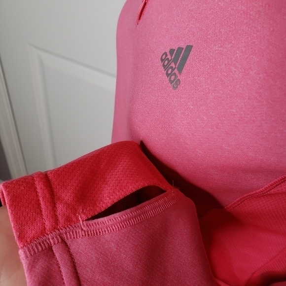 Adidas pink track climalite jacket - Picture 6 of 9